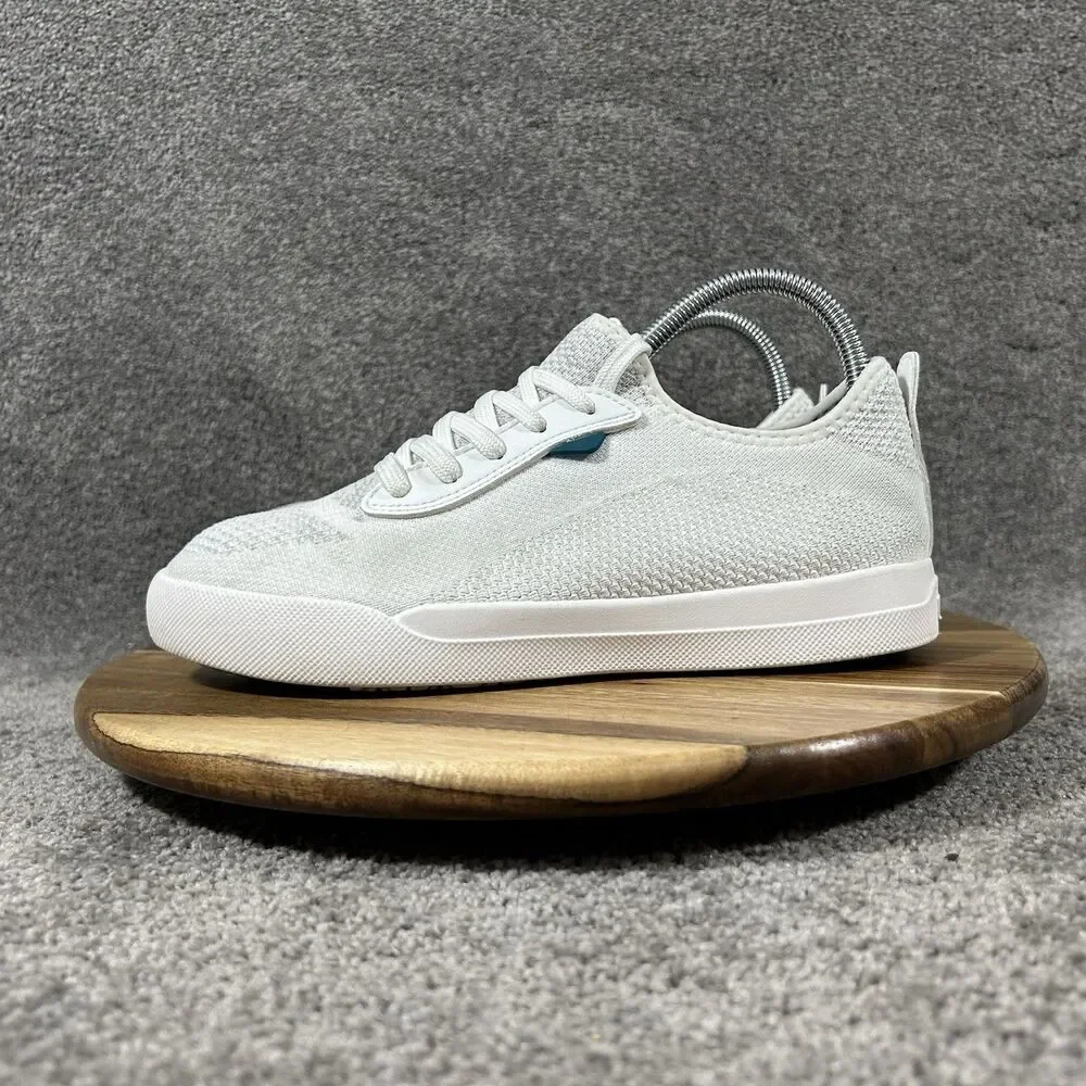 Vessi Weekend Classic Women’s Size 8 Marble White Casual Athletic Shoes Used